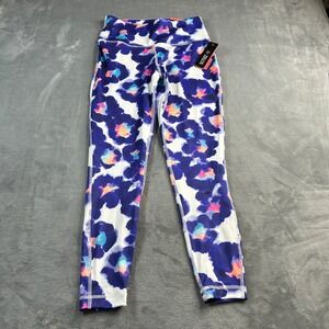 Zelos Women's Athletic Leggings Size Small Abstract Animal Print Workout Pants